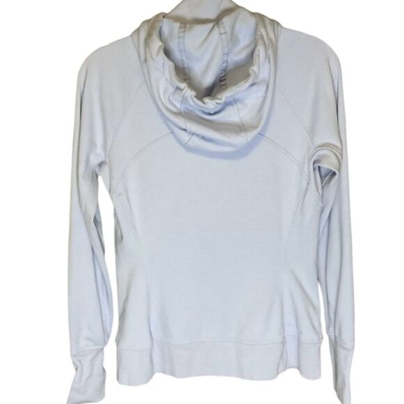 Athleta Triumph Hoodie Light Blue Size M - Picture 2 of 3